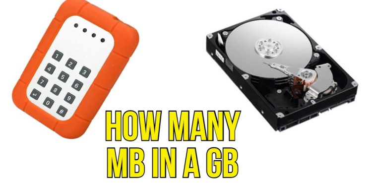 How many MB in a GB