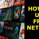 How to Use Free Netflix 