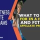 What to Look for in a Health and Fitness Affiliate Program