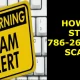 How to Stop 786-265-7187 Scams