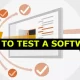 How to Test a Software