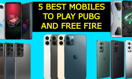 5 Best Mobiles to Play Pubg and Free fire