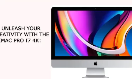Unleash Your Creativity with the iMac Pro i7 4K: A Professional's Dream Machine