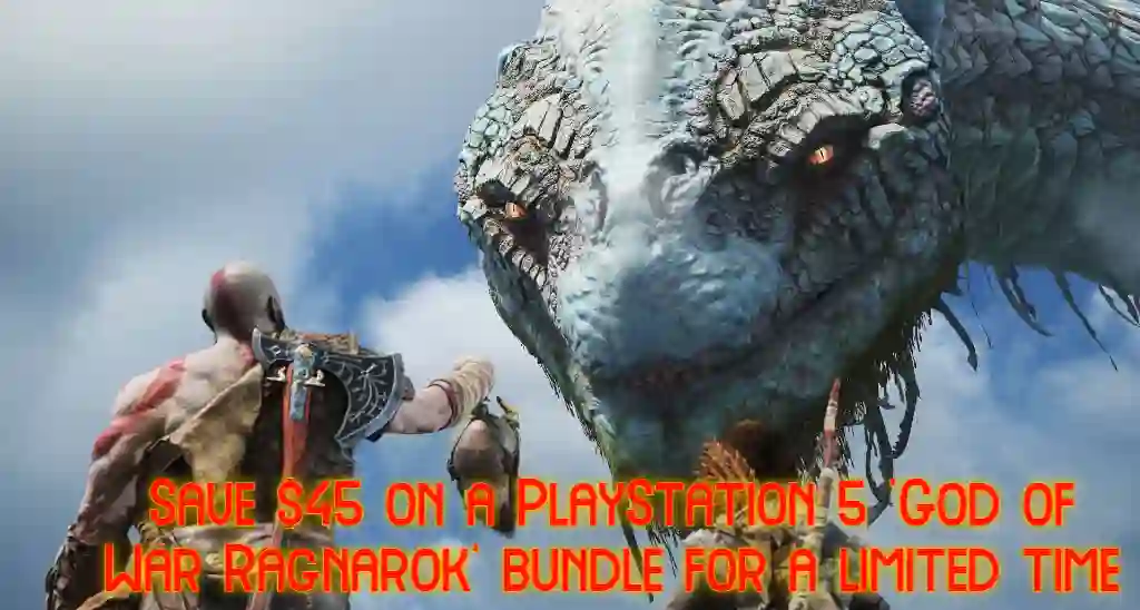 Save $45 on a PlayStation 5 'God of War Ragnarok' bundle for a limited time