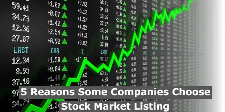 5 Reasons Some Companies Choose Stock Market Listing